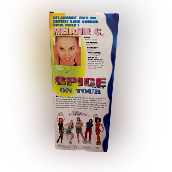 Spice Girls “On Tour” Doll - Melanie C. (Sporty Spice) - 1997 Galoob NIB - Picture 3 of 5